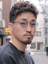 フランクスバーバーリザーブ 人形町店(FRANK’S BARBER RESERVE)&nbsp;アップバンクツイストスパイラルスタイル