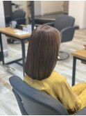 ツヤ髪ミディアムボブ