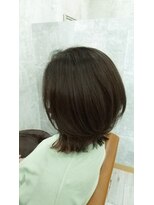 イコウヘアデザイン(icou hair design)&nbsp;ネオウルフ×カーキグレージュ