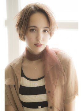 ミエル ヘア 新宿(miel hair) 〈mielhair新宿〉大人可愛いクラシカルショート　イルミナ