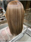 新髪質改善×トリートメント×ハイトーン×ヘアケア
