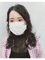 韓国パーマ　ジェリーパーマ　ロングパーマ