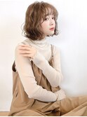 ベージュカラー似合わせカット