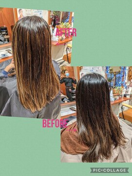 トランペットバイン 谷町6丁目(trumpetvine) ハイライトカラー