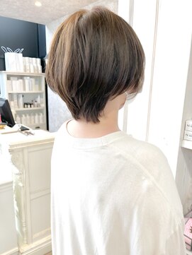 キャアリー(Caary) 福山市美容室Caary 人気イルミナカラー　春　オリーブアッシュ