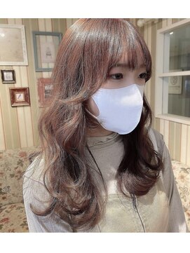 ラヴィズム(LUVISM) /ヨシンモリ/シースルーバング/韓国/オルチャンカラー/ロング