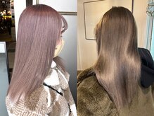 ヘアサロン エフ 渋谷(F)の雰囲気（ダメージレスのケアブリーチ【ケアブリーチ/ダブルカラー】）