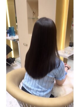 プアメリア 名古屋(Puamelia) 縮毛矯正×ローレイヤー☆セミロング［名古屋］