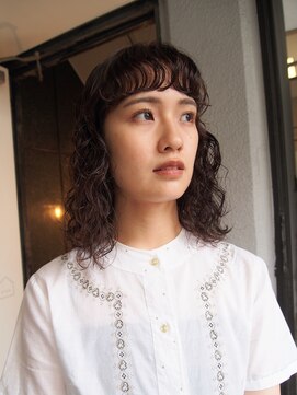 テテ ニコ(tete nico) くるくるオン眉パーマ◯