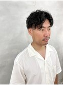 韓国風メンズパーマ