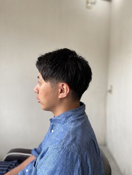 ソイクフ(SOY KUFU) MEN'SHAIRアッシュブラックベリーショートダークアッシュ