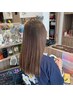 【脱白髪染めカラー】カット＋カラー＋トリートメント　￥16500