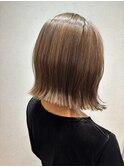 【BACANCES八丁堀】髪質改善+切りっぱなし