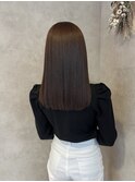 「縮毛矯正で叶える理想のストレートヘア」