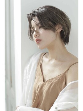 モードケイズ 調布店(MODE K's) ショートボブ_調布縮毛矯正ブリーチなしカラーレイヤーボブ