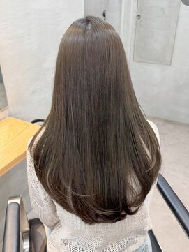 トゥイン 八王子(TWIN) 暗めカラー髪質改善デザインカラーレイヤーカット