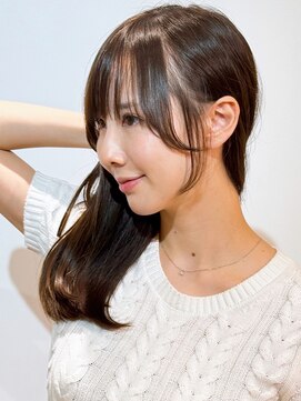 ブランロール 中目黒店(Blanl'or) 大人ガーリー/ダークアッシュ/似合わせカット/レイヤーカット