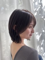 カナモ(Canamo)&nbsp;レイヤーボブ/韓国風/アッシュ/顔まわり/髪質改善