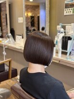 ヘアーメイクロージー 八軒店 (HAIR MAKE ROSY)&nbsp;ショートボブ髪質改善黒髪スタイル大人ボブ