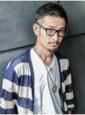 メンズ/フェードカット/スパイキーショート