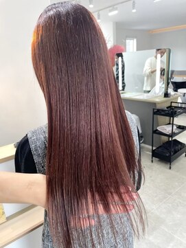 ビビバイベル(BiVi by BHEL) 桑名ロングレイヤーカットハッシュカット透明感カラー重めロング