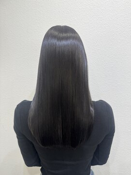 リノウエスト(Lino WEST) ブルーブラック×髪質改善☆