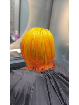 ヌル いわき(neul) neul/いわき/ダブルカラー/バレイヤージュ/ハイトーン/エクステ