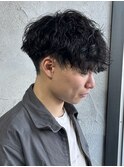 MEN’S HAIR/波巻ツイストスパイラル/フェザーパーマ/群馬高崎