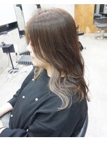 ヘアテリア リュウ 大塚(hair teria ryu) インナーカラー/グレージュ/ロングレイヤー