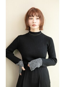 スリーランド(THREELAND) 切りっぱなしボブ