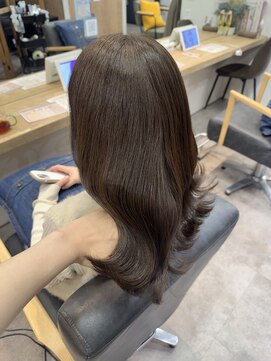 オッジバイケンジ(oggi by KENJE) オリーブカラー/ミディアム/暗めカラー