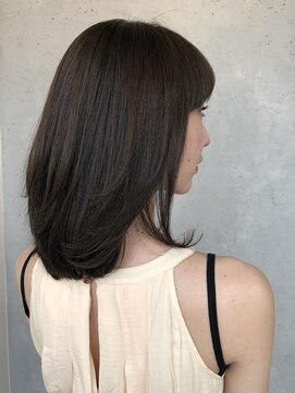 ガーデンプレミアム(garden premium) オリーブベージュ×ミディアムレイヤー