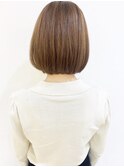 【morio成増/玉井】コンパクトボブ　明るめベージュ