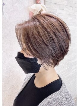 オラ ボーテ(Aura Beaute)の写真/大人女性の為の白髪ぼかし×艶カラーが得意な美容室♪艶髪を叶える白髪カバー・グレイカラー