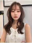 レイヤーミディアムレイヤーロングレイヤーフェイスレイヤー