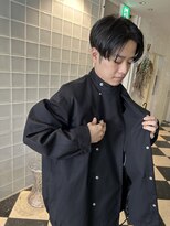 モンルル プル(mon loulou + plus)&nbsp;メンズカット、センターパート、大人ショート、ショートカット