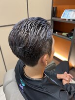 ラシンバン オム(LashinVan HOMME)&nbsp;サイドバック　濃いめアッシュ
