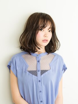 ヘア サロン イエロー(hair salon YELLOW) 【YELLOW】ぬけ感ミディ