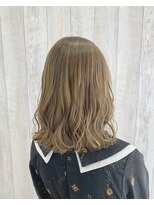 シエル 立川店(CIEL)&nbsp;《CILE 由井》ミルクティーベージュ×ミディアム