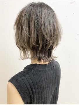 ヴェイン 渋谷(vain) 【vainハイライト】ネオウルフ×バレイヤージュ