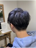 ツーブロックショート