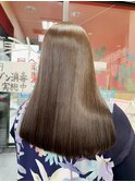 《50代》縮毛矯正のメンテナンスに最適。髪質改善トリートメント
