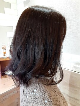 ヘアーズファイン(hair's fine) リカームカラー＋カット