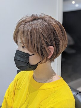 ジエクト 本店(The Ect) 甘辛ショート×くせ毛カバー×簡単スタイリング