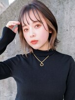 ラフィス ヘアールーチェ 樟葉店(La fith hair luce) 【La fith】インナーカラー×くびれヘア