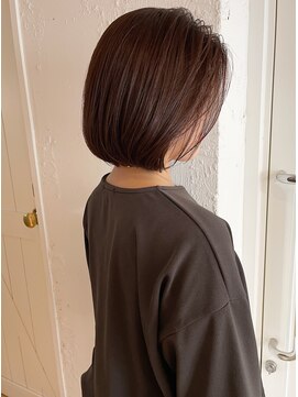 ロイズ 自由が丘(Roys) グラボブ&ダークピンクブラウン☆