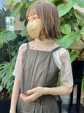 ヴヴ(Bub) ニュアンスボブ ミルクティベージュ