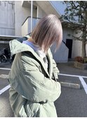 【津本】パールベージュ ボブ