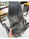 デジタルパーマアッシュグレージュカラー髪質改善韓国ヘア下北沢