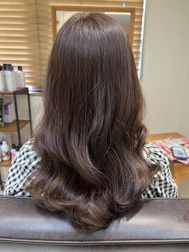 美容室 パルス 静岡鷹匠店(PALS) ココアブラウン 髪質改善 韓国風ヘア 透明感 ブリーチ無し